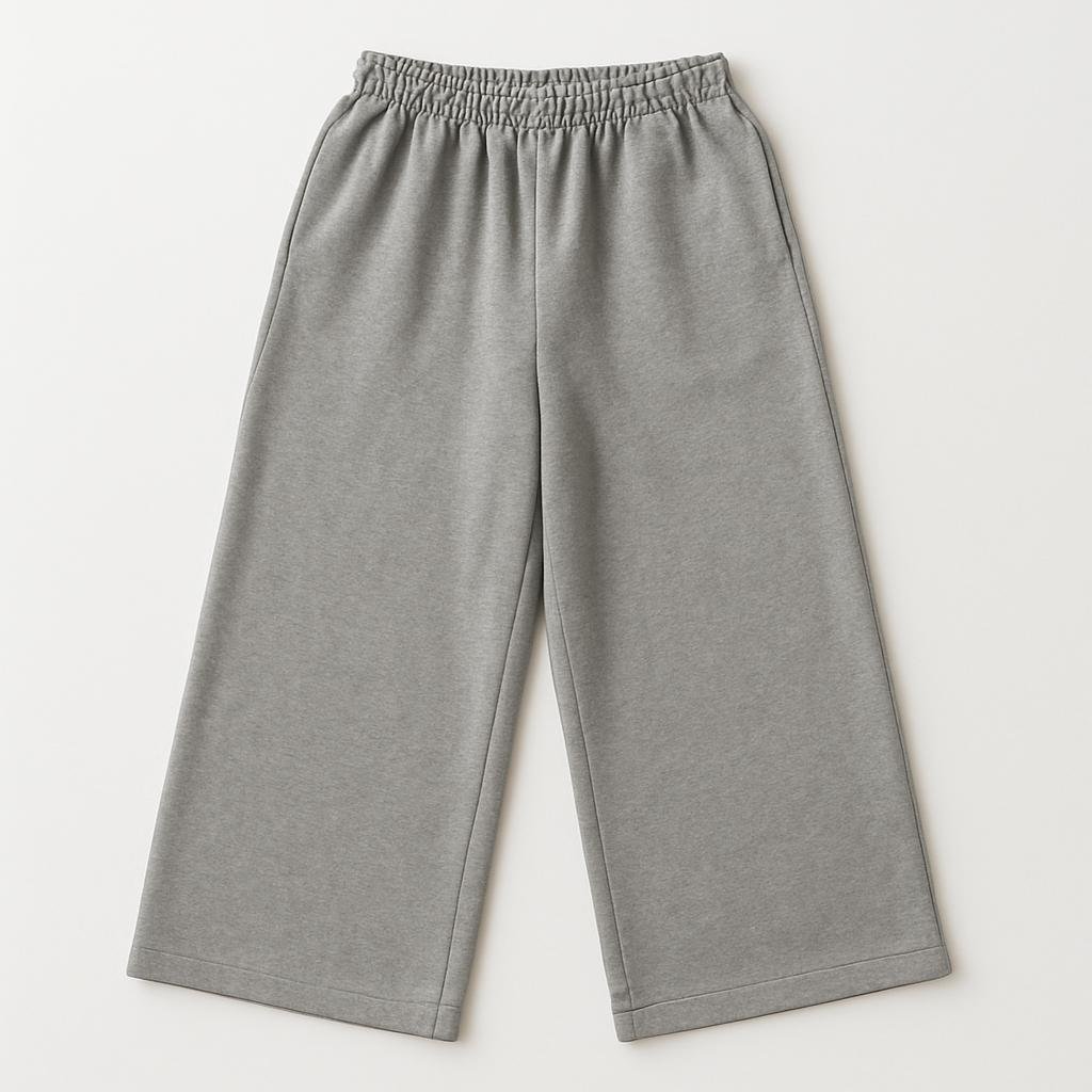 Pantalón Ancho Gris